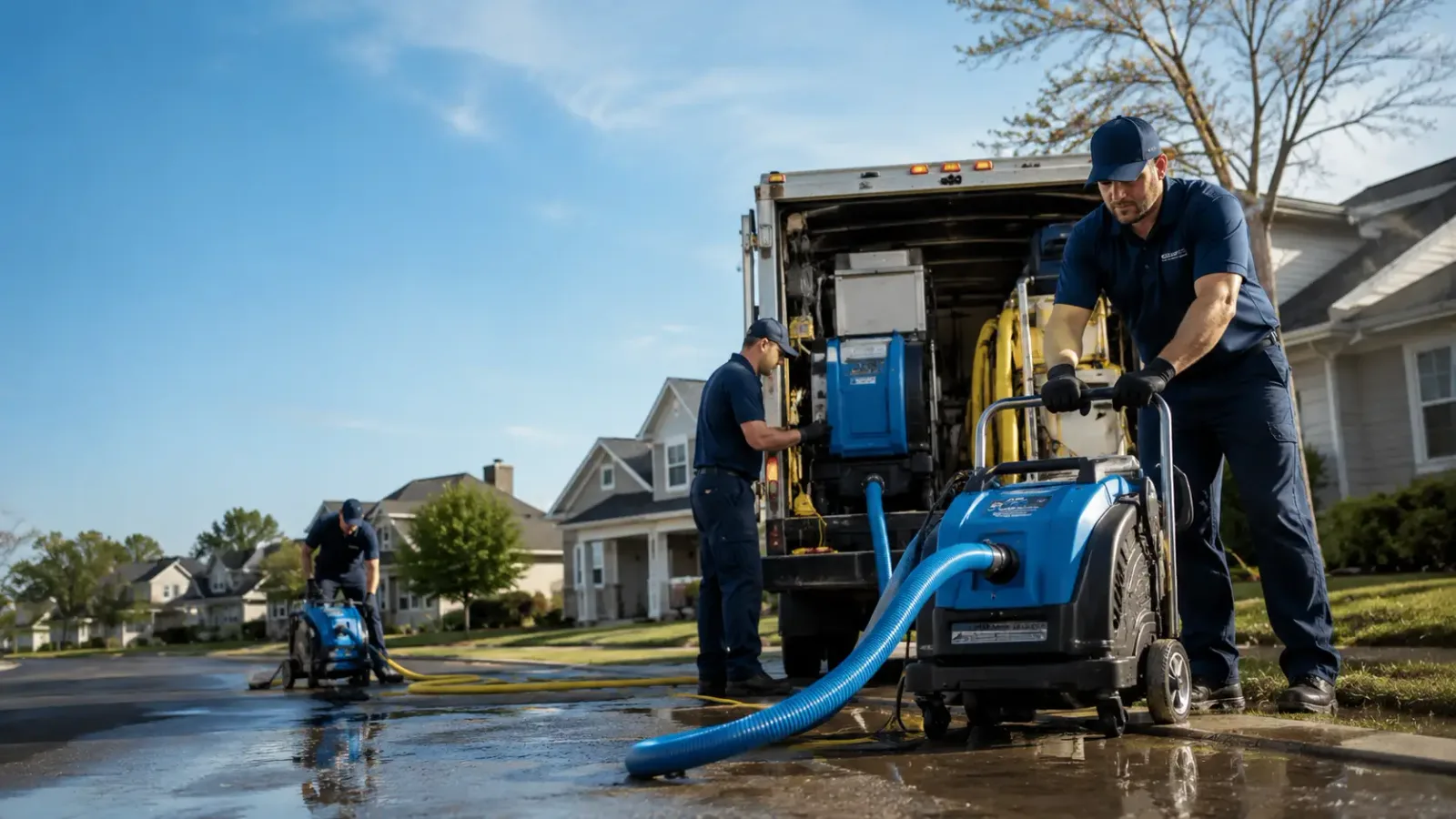 Flood Damage Cleanup in Canyon, CA